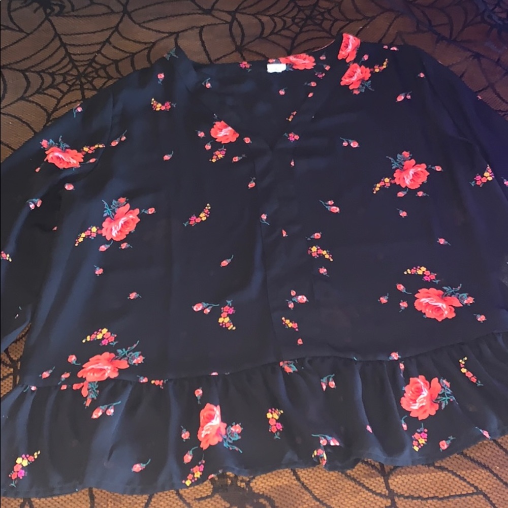 Floral Blouse Gap Outlet